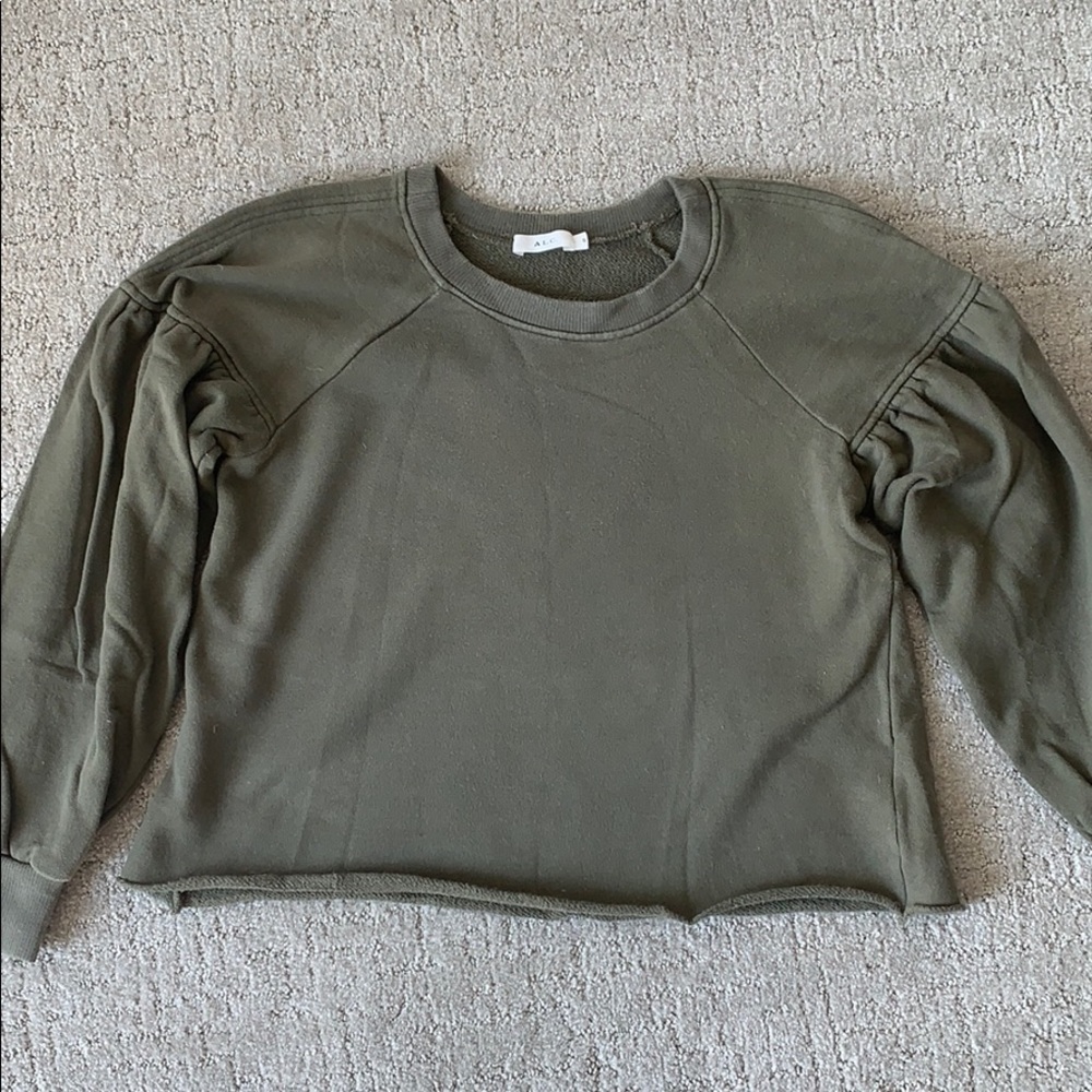 ALC army green sweater